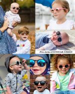 Pro Acme Polarized Baby Sunglasses with Strap for Toddler Newborn Infant Age 0-24 Months Flexible Boy Girls Sunglasses UV400 - Image 2